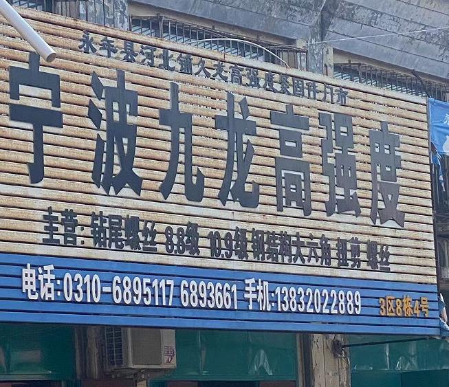 宁波九龙高强度