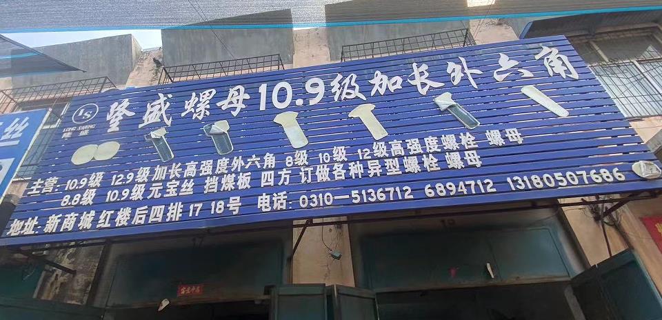 隆盛螺母/10.9级加长外六角